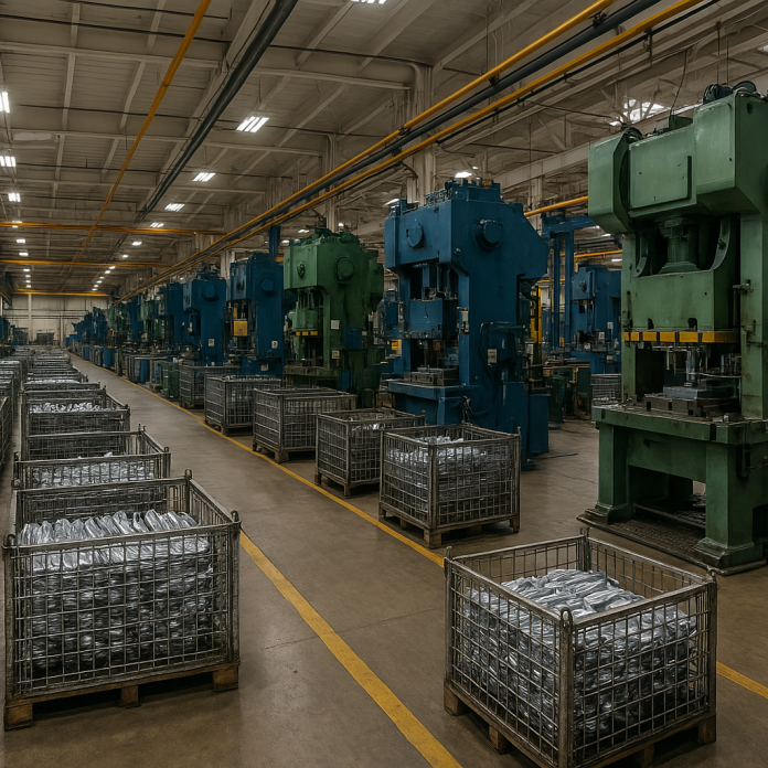 Estampación Industrial Piezas Metálicas en Frío en Lleida